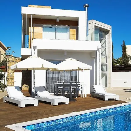 Luxury Cyprus Indigo Private Pool Sea View 1 Bdr Paphos