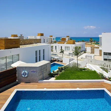 Luxury Cyprus Indigo Private Pool Sea View פאפוס